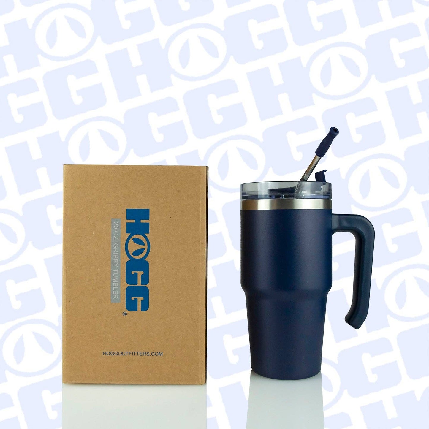 20oz GRIPPY TUMBLER: Navy