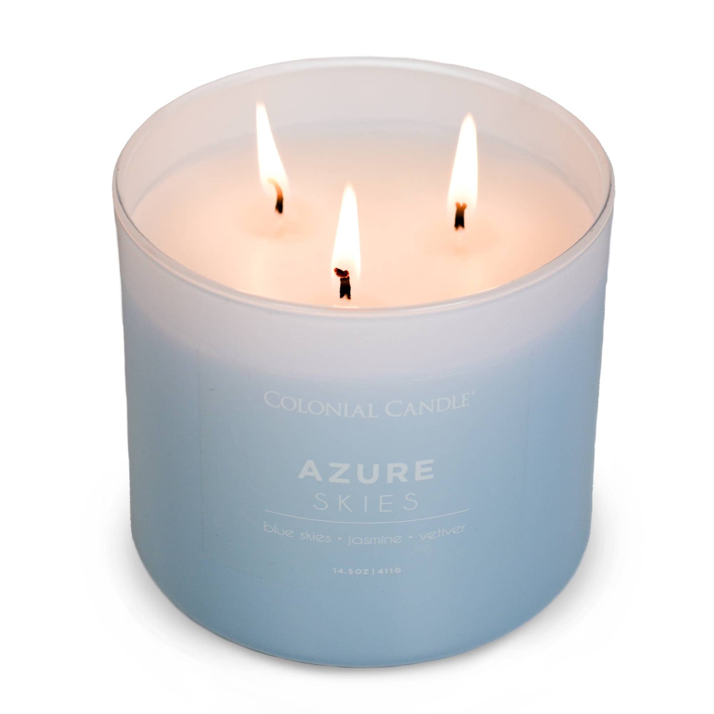 Azure Skies Scented Jar Candle, Soy Blend Wax, 14.5oz