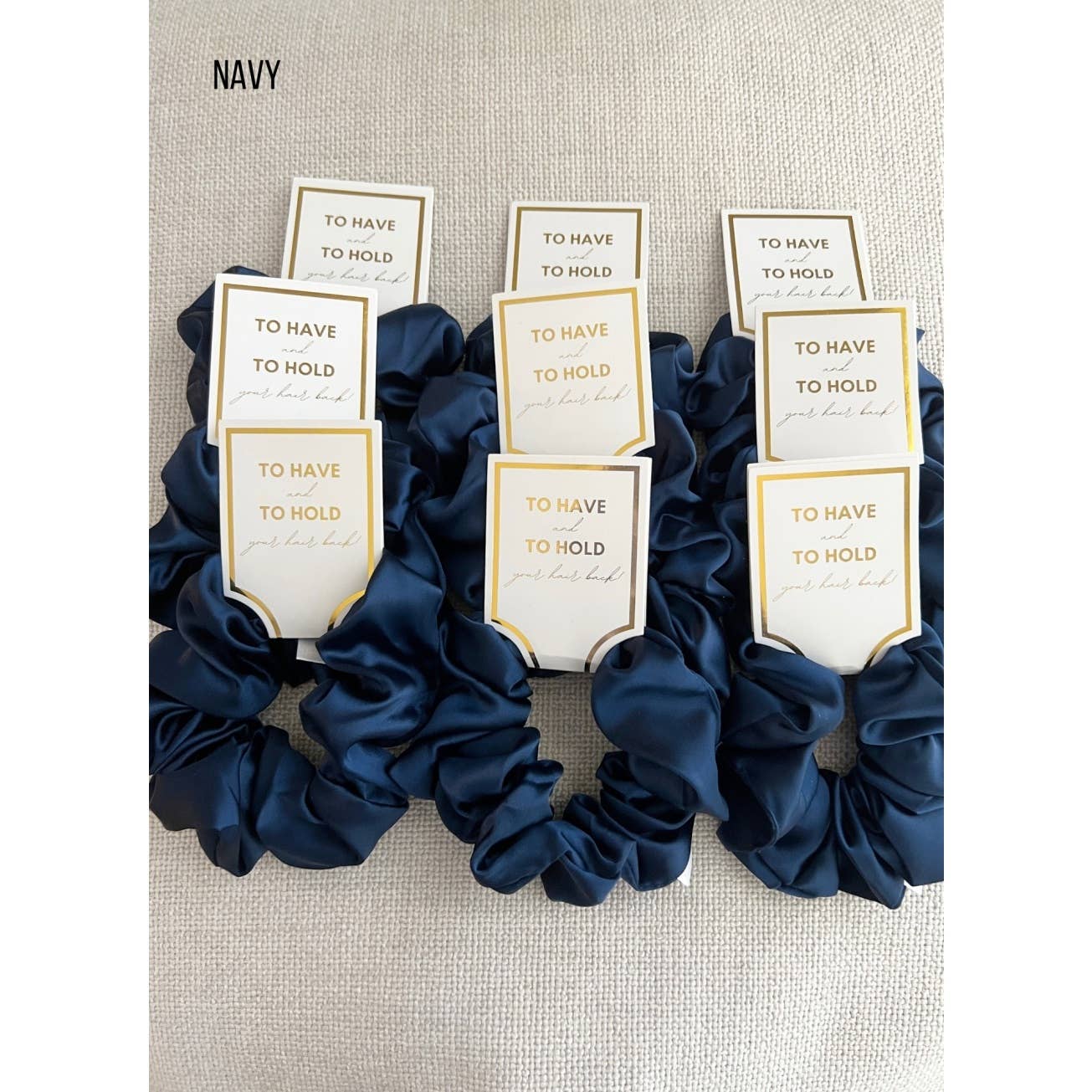 Silk Satin Soft Scrunchies - GRACE: SKY / ONE SIZE