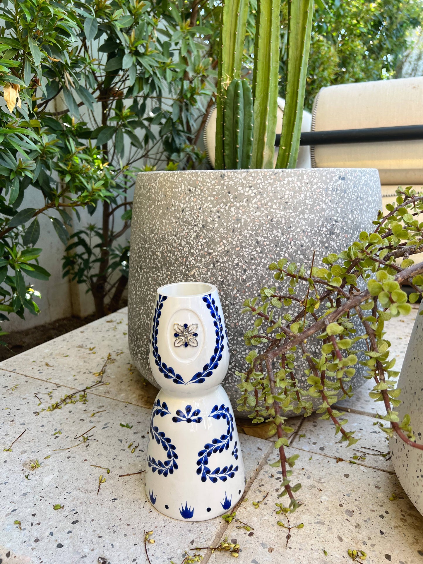 Recycled Clase Azul Candle: Amber/Sandalwood/Leather / Tall