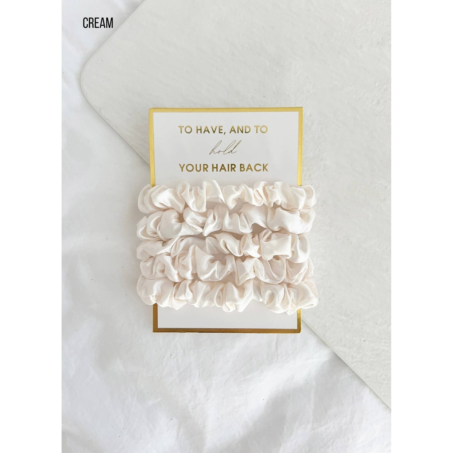 5PC Scrunchies Set - GIA: SET-B / ONE SIZE