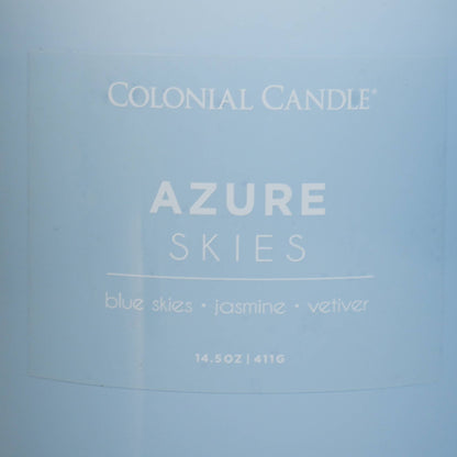 Azure Skies Scented Jar Candle, Soy Blend Wax, 14.5oz