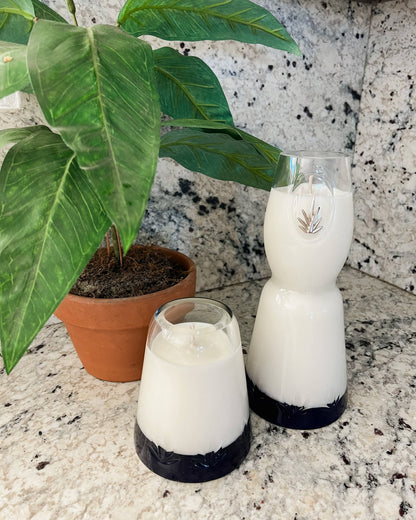 Recycled Clase Azul Blanco Candle