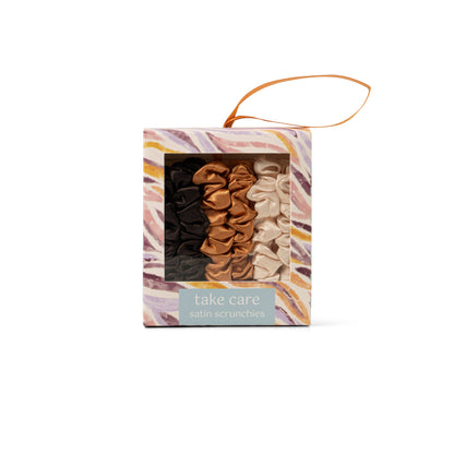 Crush Take Care Satin Scrunchies