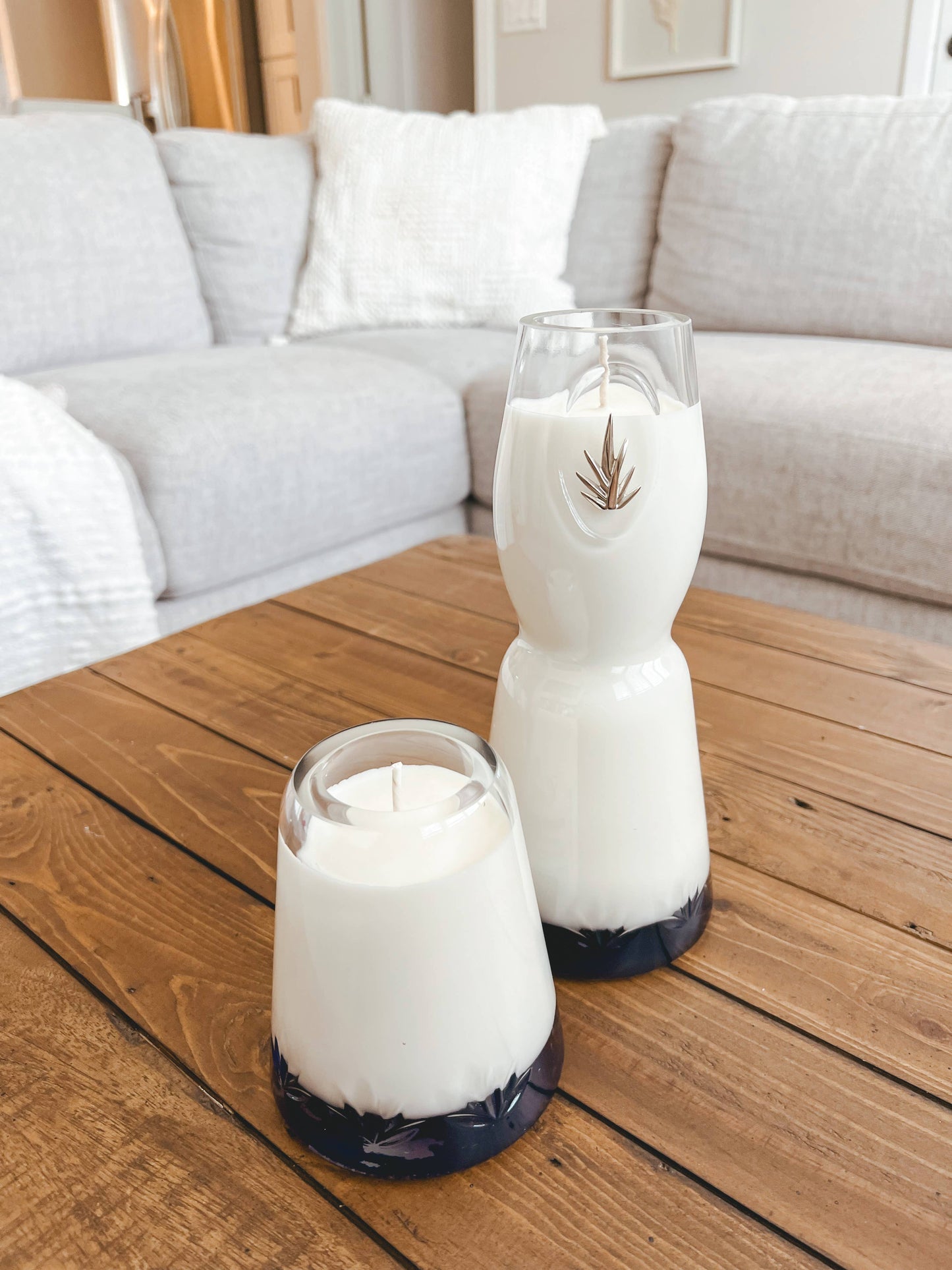 Recycled Clase Azul Blanco Candle